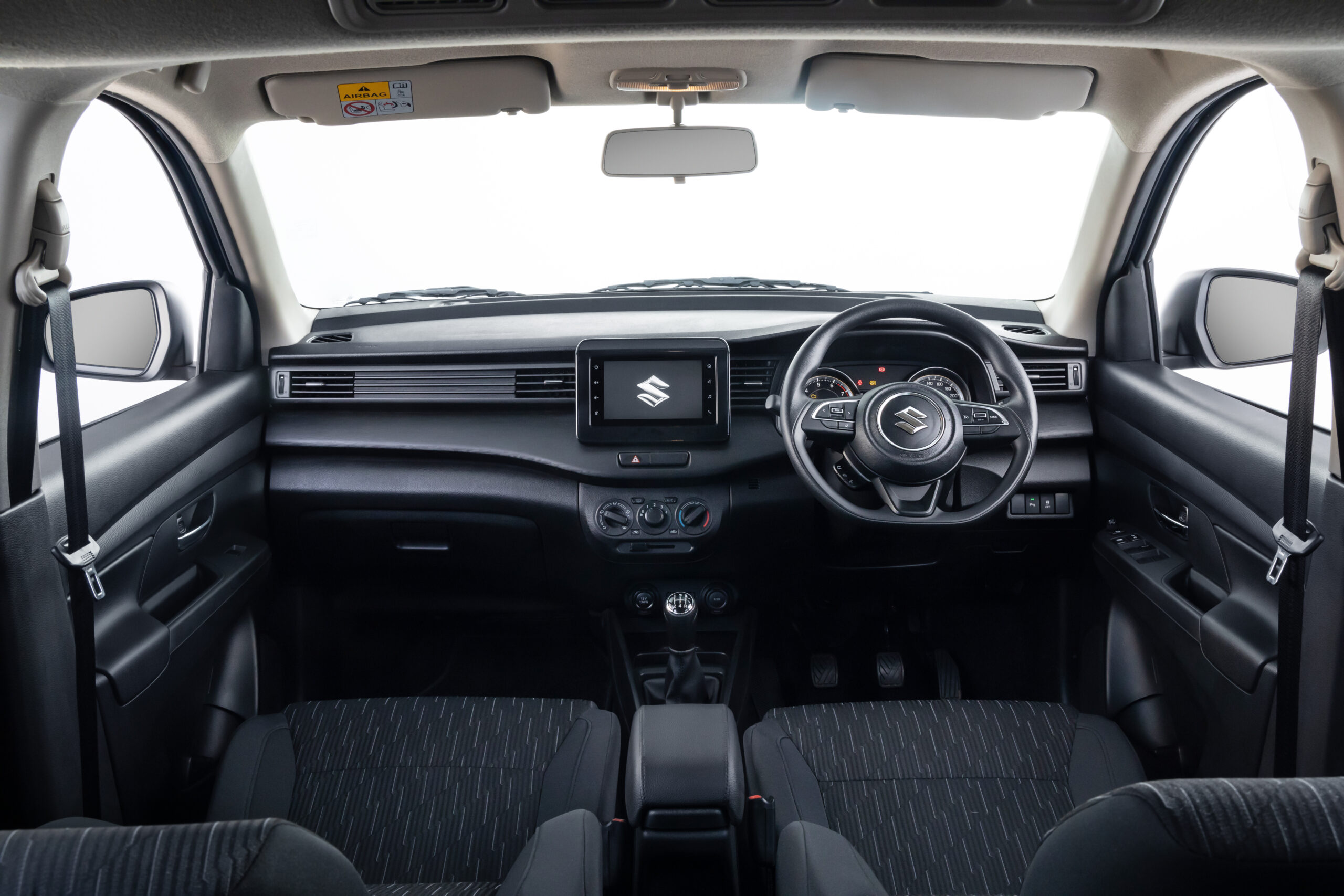 Blue Ertiga interior 2